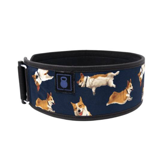 2POOD Vzpěračský opasek - Winston the Corgi 2.0