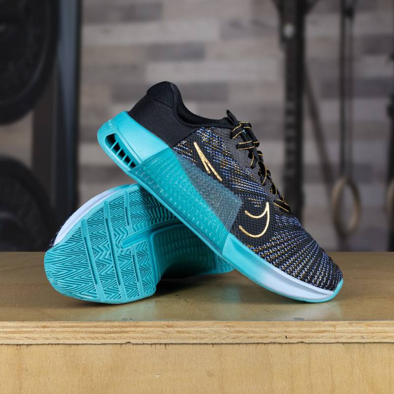 Dámské boty na CrossFit Nike Metcon 9 AMP - Black/ black dusty blue