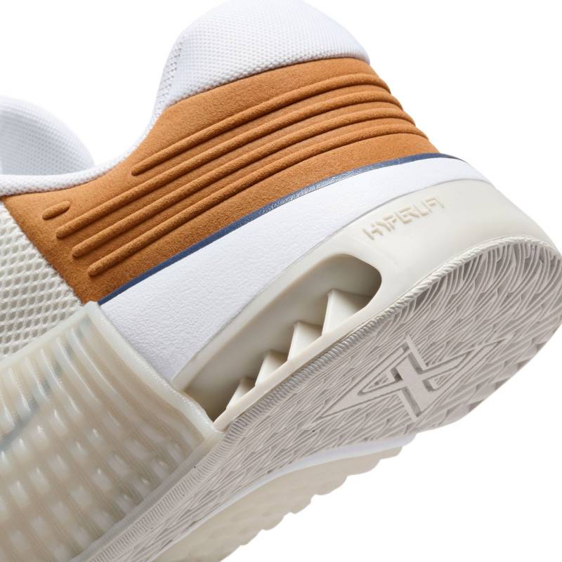 Mens CrossFit Shoes Nike Metcon 9 AMP - White/Brown