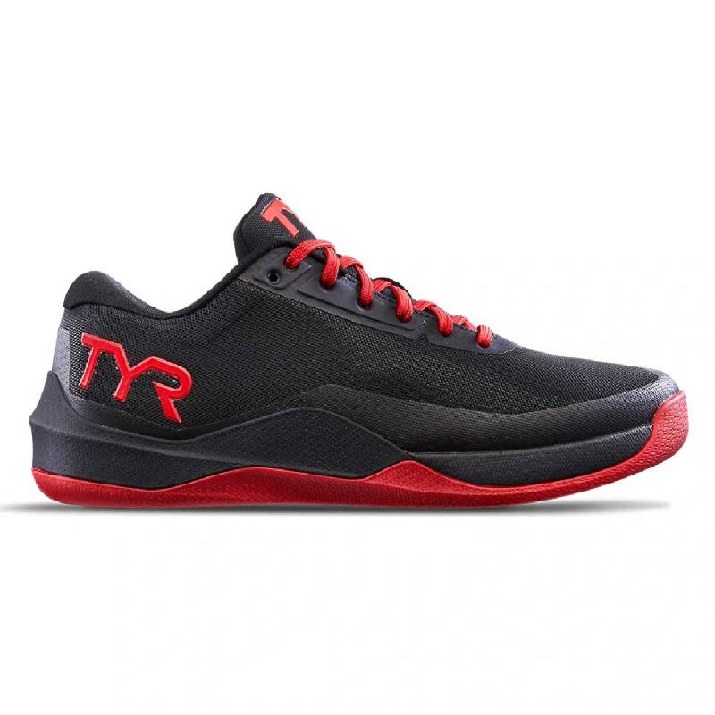 Mens training shoes TYR CXT-2CEE Elite Carbon - black/red