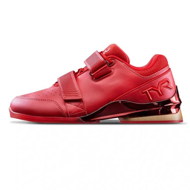 Scarpe da sollevamento pesi TYRFORCE Elite Carbon Lifter - rosse
