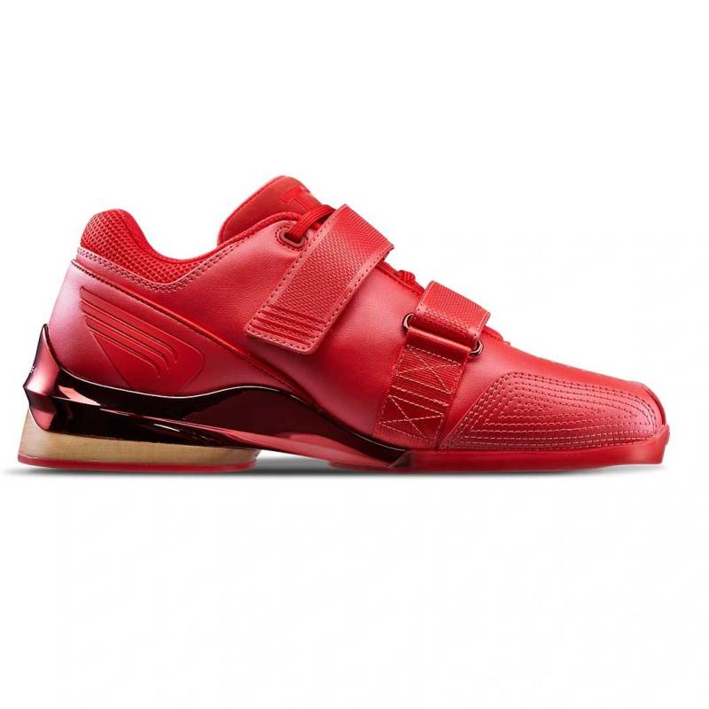 TYRFORCE Elite Carbon Lifter Herren Gewichtheberschuhe - rot