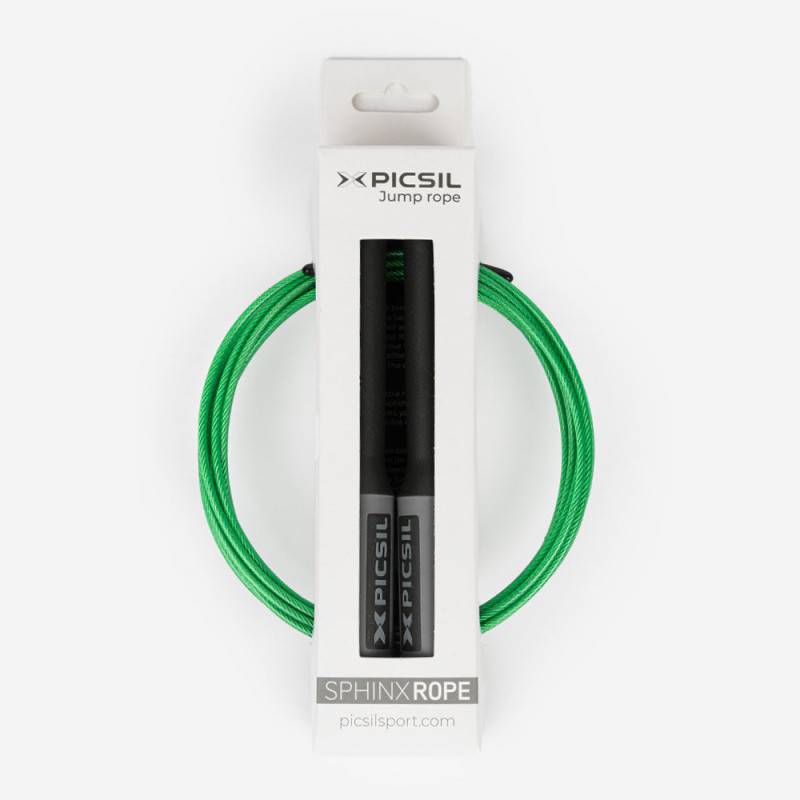 Rychlostní Picsil Sphinx Jump Rope - Black