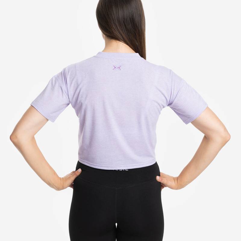 Womens crop top Picsil Premium - Purple