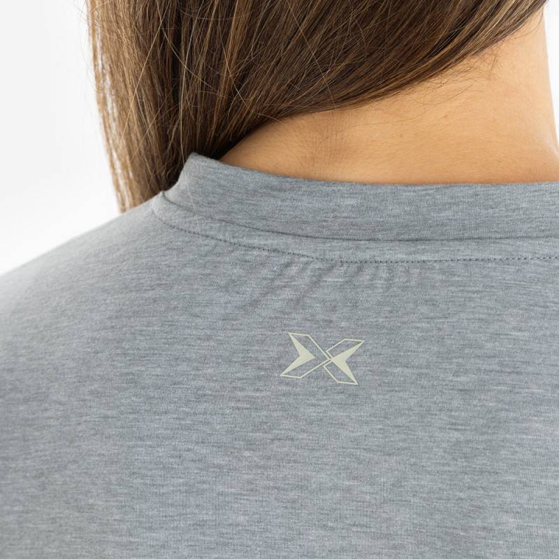 Picsil Premium Crop Top Donna - Grigio