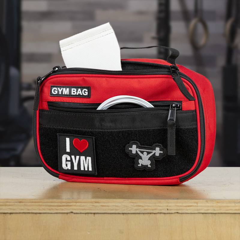 Taštička do gymu GYM BAG - červená