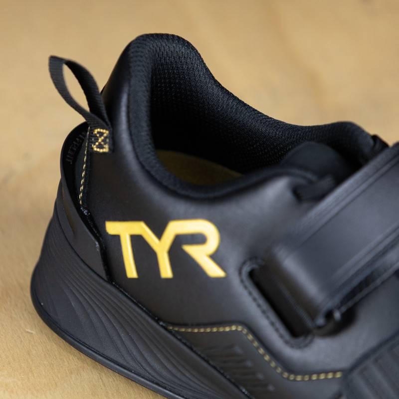 Gewichtheberschuhe TYR L-2 Lifter - schwarz gold