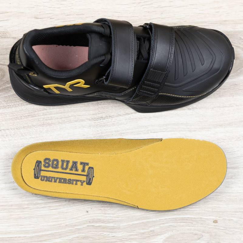 Gewichtheberschuhe TYR L-2 Lifter - schwarz gold