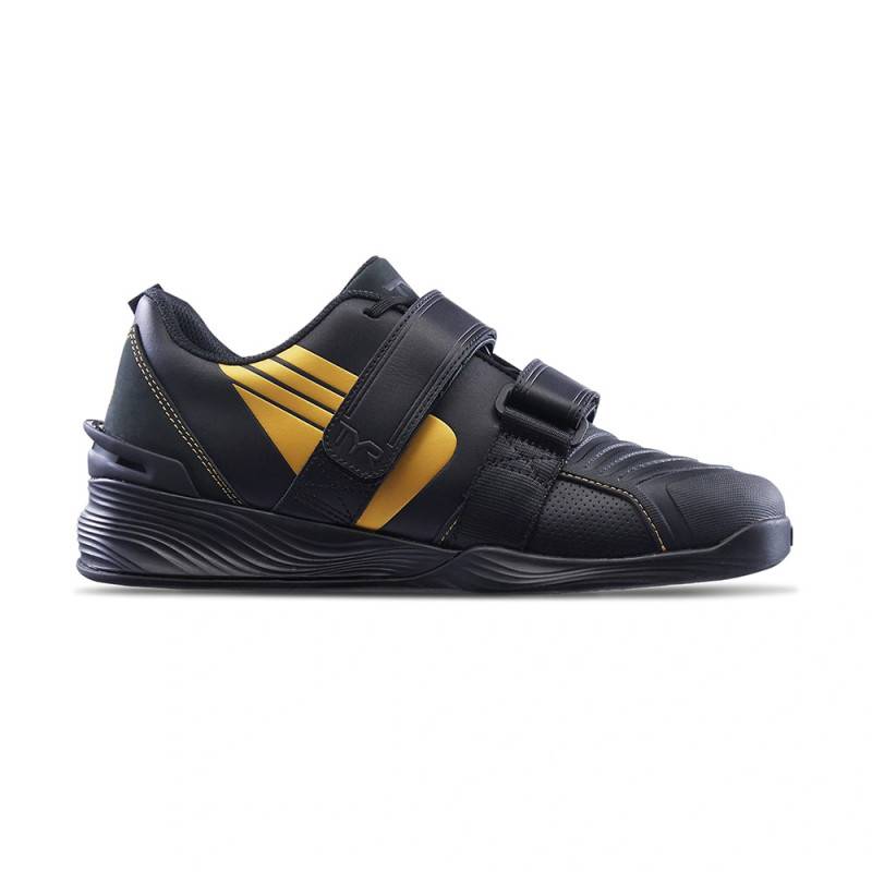 Gewichtheberschuhe TYR L-2 Lifter - schwarz gold