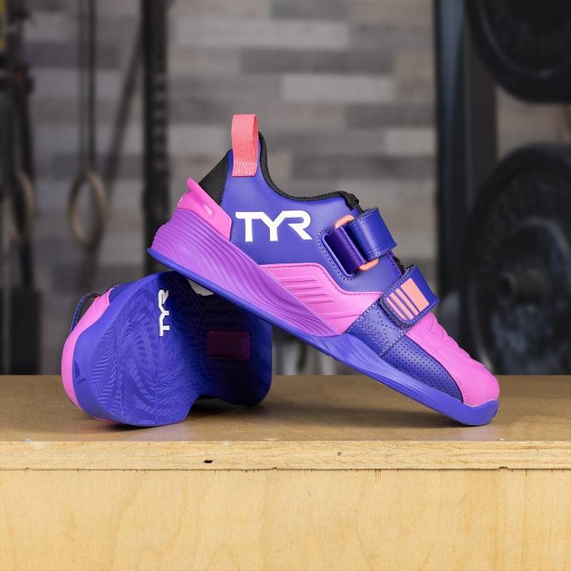 Weightlifting Shoes TYR L-2 Lifter - Purple Multi