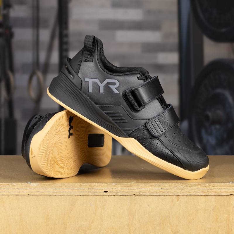 Vzpěračské boty TYR L-2 Lifter - black guma