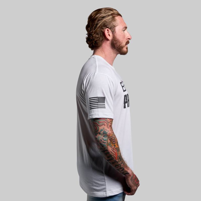 Pánské tričko born Primitive Brand Tee - bílé