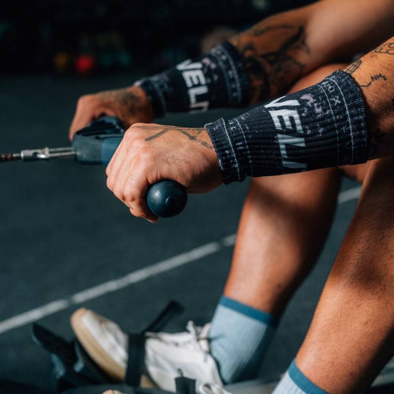 Schweißband Velites Hyrox - schwarz