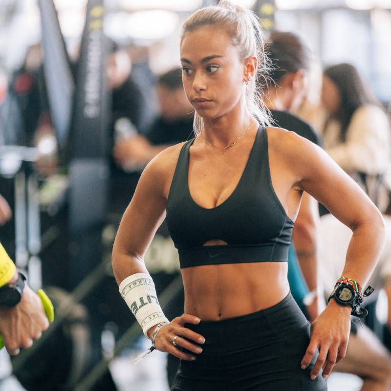 Schweißband Velites Hyrox - weiß