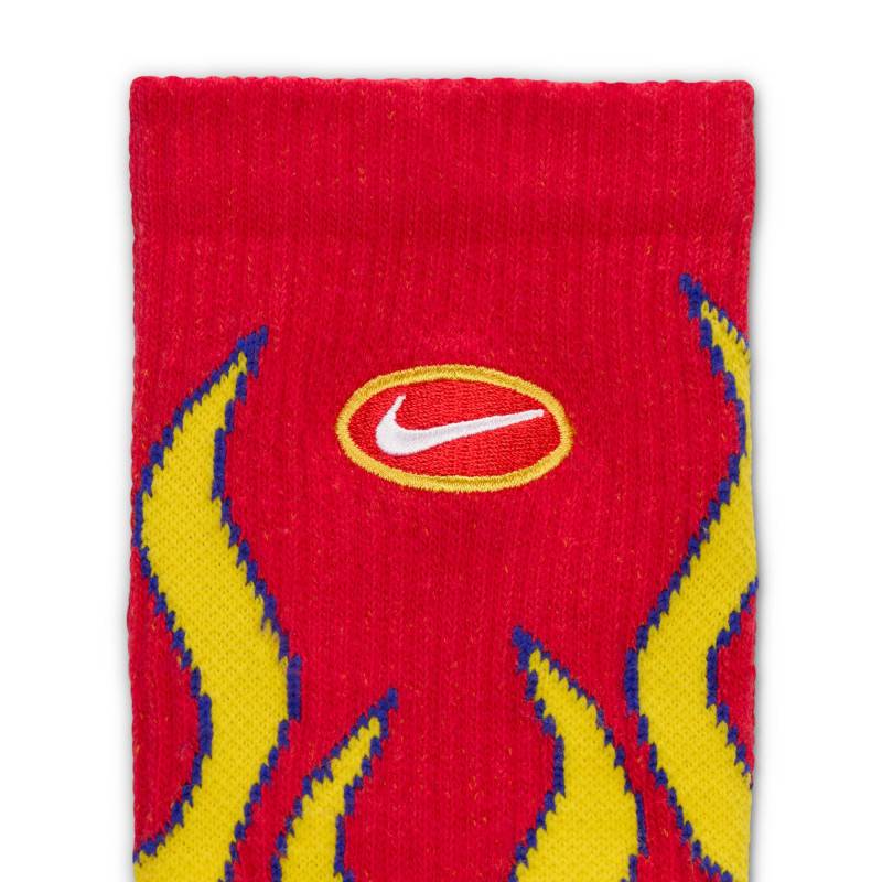 Calzini Nike Everyday Plus - giallo e rosso