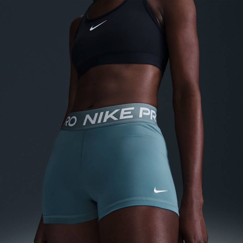 Womens Functional Shorts Nike Pro - blue white