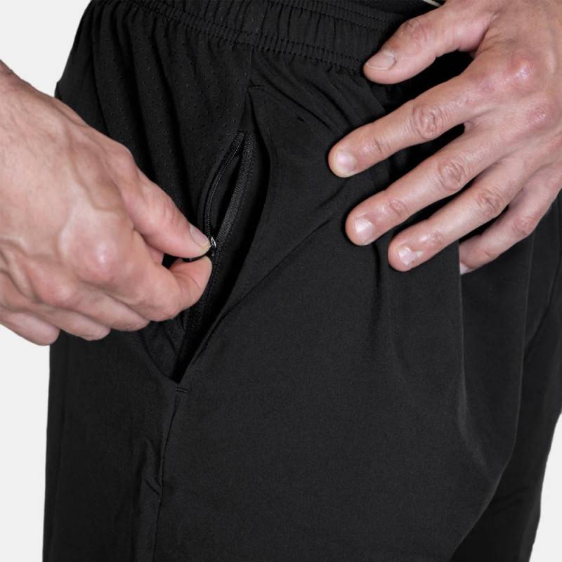 Mens Banbroken HIT 2-in-1 shorts - black