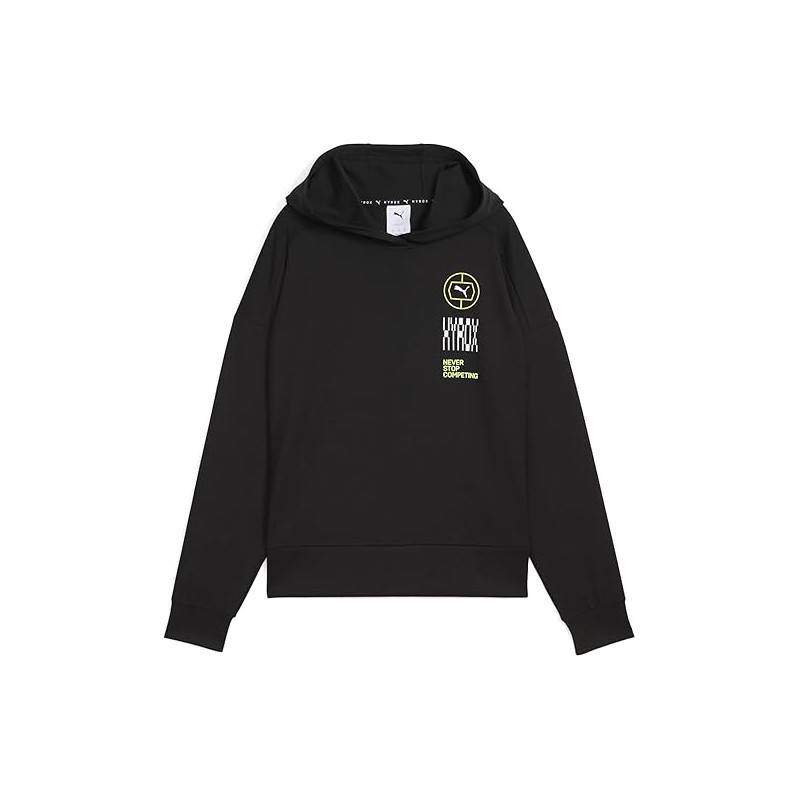 Puma Damen Hyrox Cloudspun Hoodie Schwarz