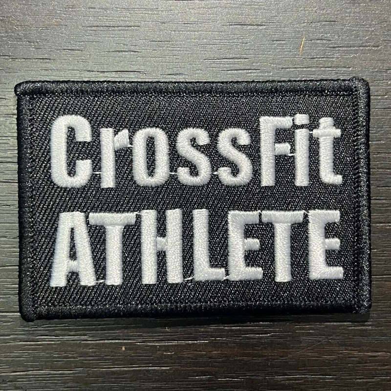 Nášivka CrossFit ATHLETE se suchým zipem