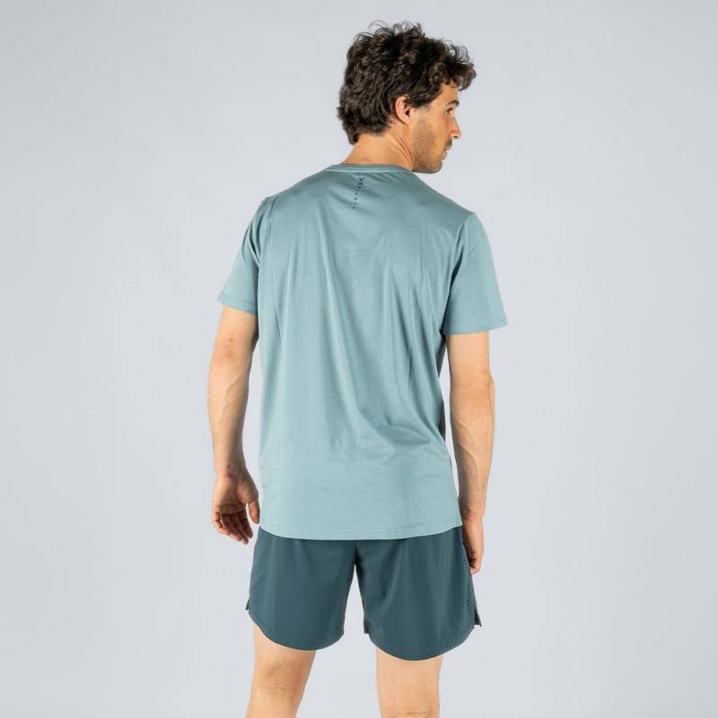 Herren-T-Shirt Picsil Sommer - blau