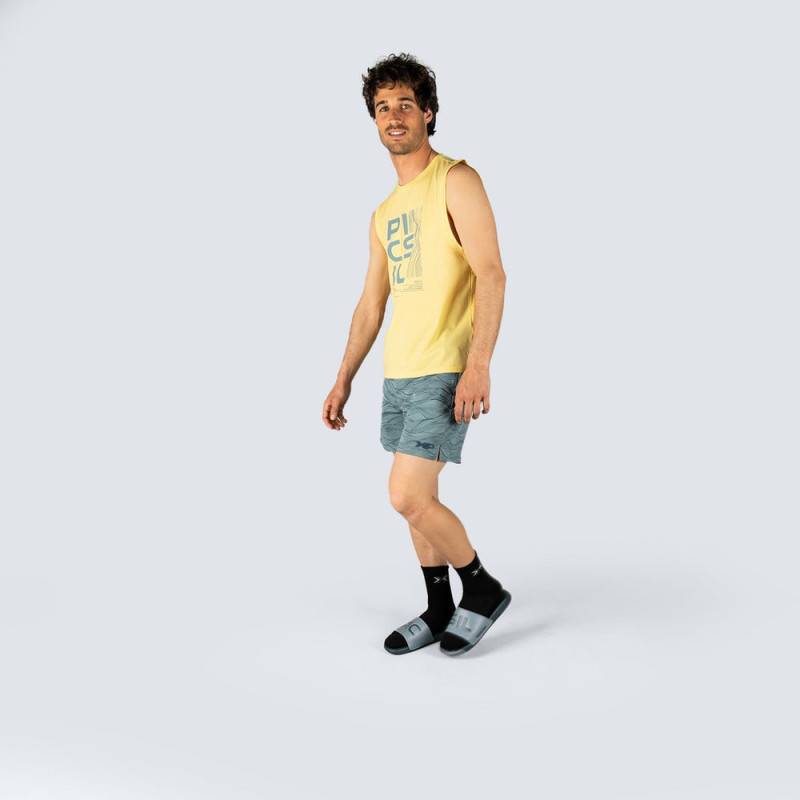 Pánské tílko Picsil summer 25 - žluté