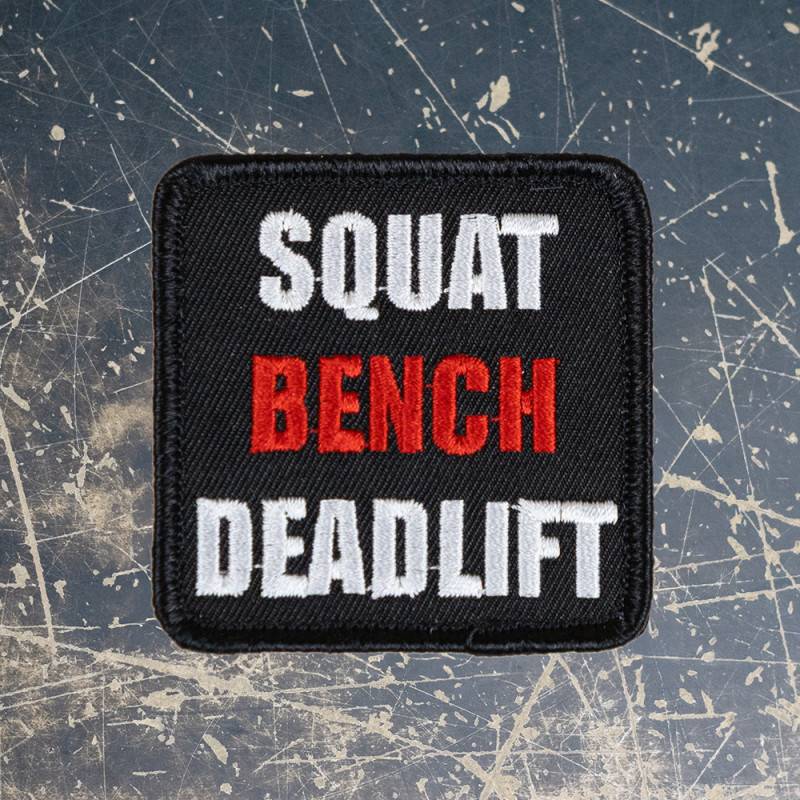 Patch Squat Panca Deadlift - 6x6 cm