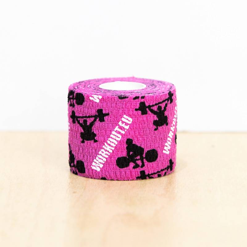 Thumb Hookgrip tape WORKOUT - délka 7 m (růžová)