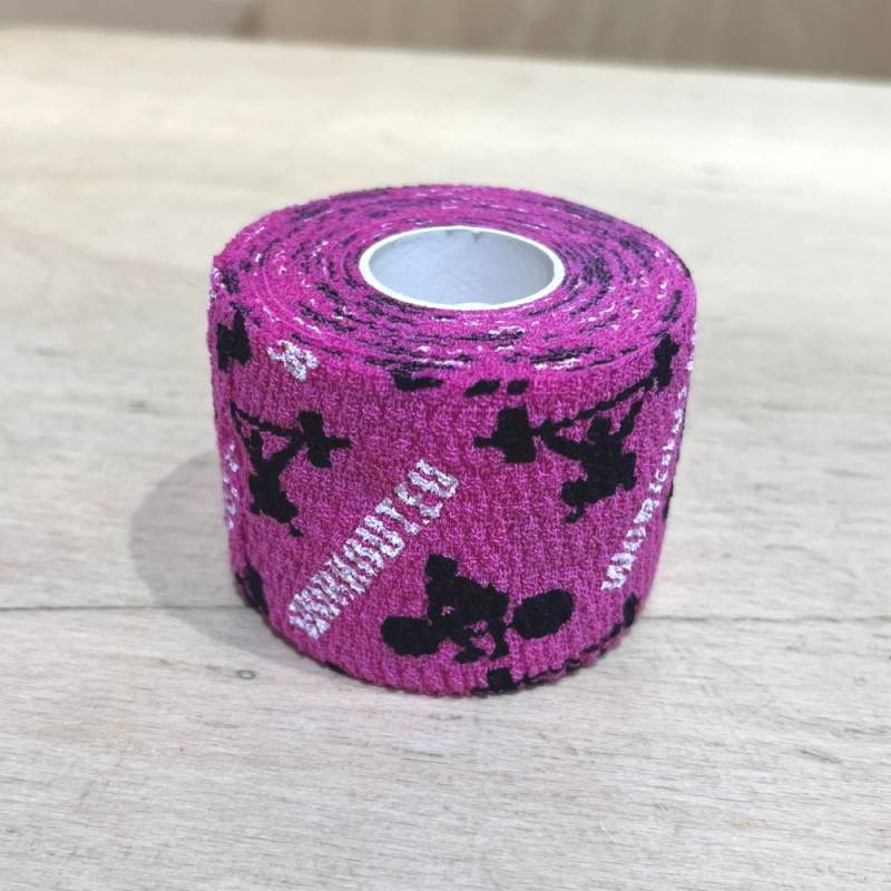 Thumb Hookgrip tape WORKOUT - délka 7 m (růžová)