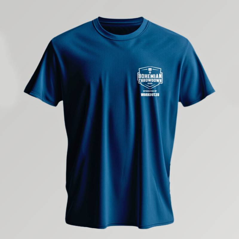 Männer-T-Shirt WORKOUT - Bohemian Throwdown 2025 Athlete