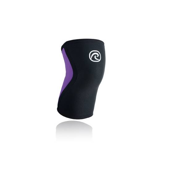 Rehband Bandáž kolene 3 mm - černá/fialová