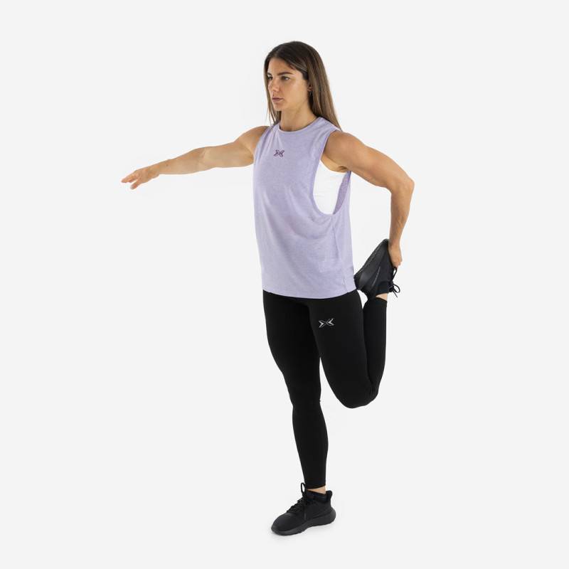 Woman Top Picsil Premium Sleeveless - purple