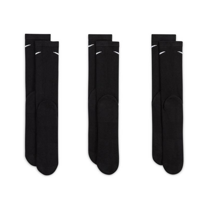 Calzini Nike Everyday Plus ammortizzati NERO/BIANCO (confezione da 3)