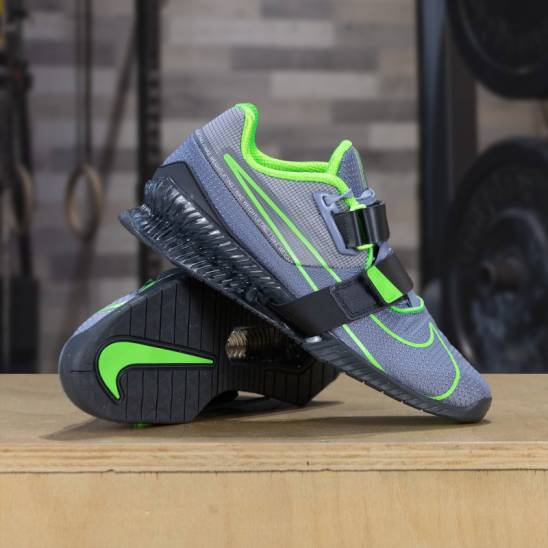 Nike Romaleos 4 - grey, green