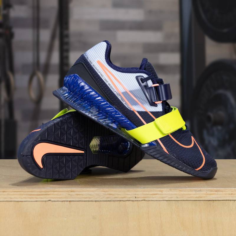Weightlifting shoes Nike Romaleos 4 - BLACKENED BLU