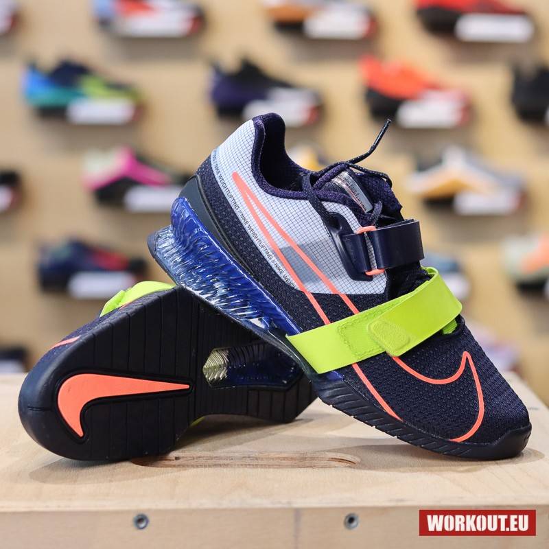 Weightlifting shoes Nike Romaleos 4 - BLACKENED BLU