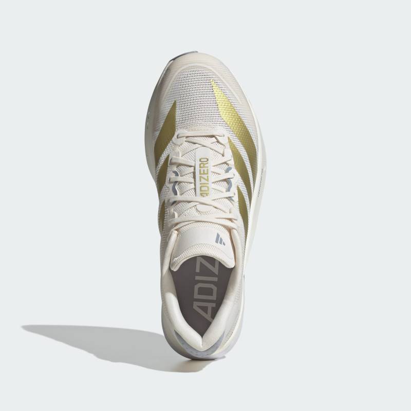 Běžecké boty Adidas Adizero Boston 13 M bílé - zlaté