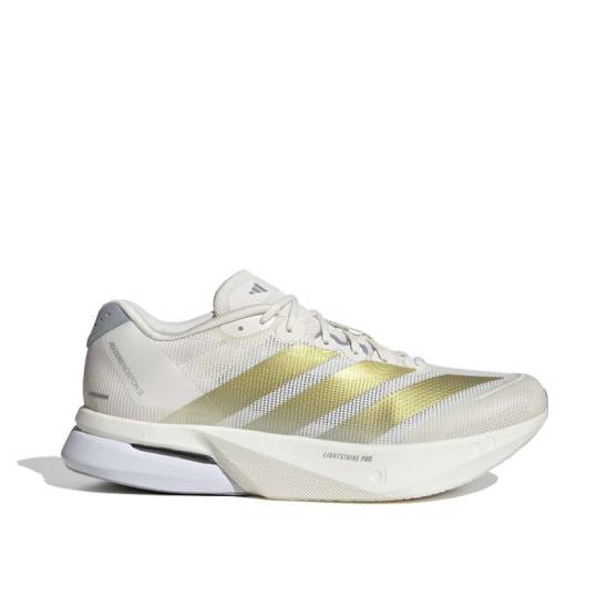 Boty Adidas Adizero Boston 13 M bílé - zlaté
