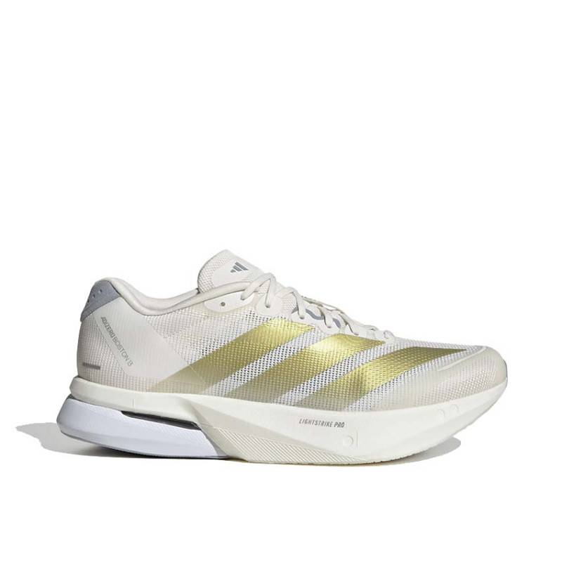 Running shoes Adidas Adizero Boston 13 M white - gold