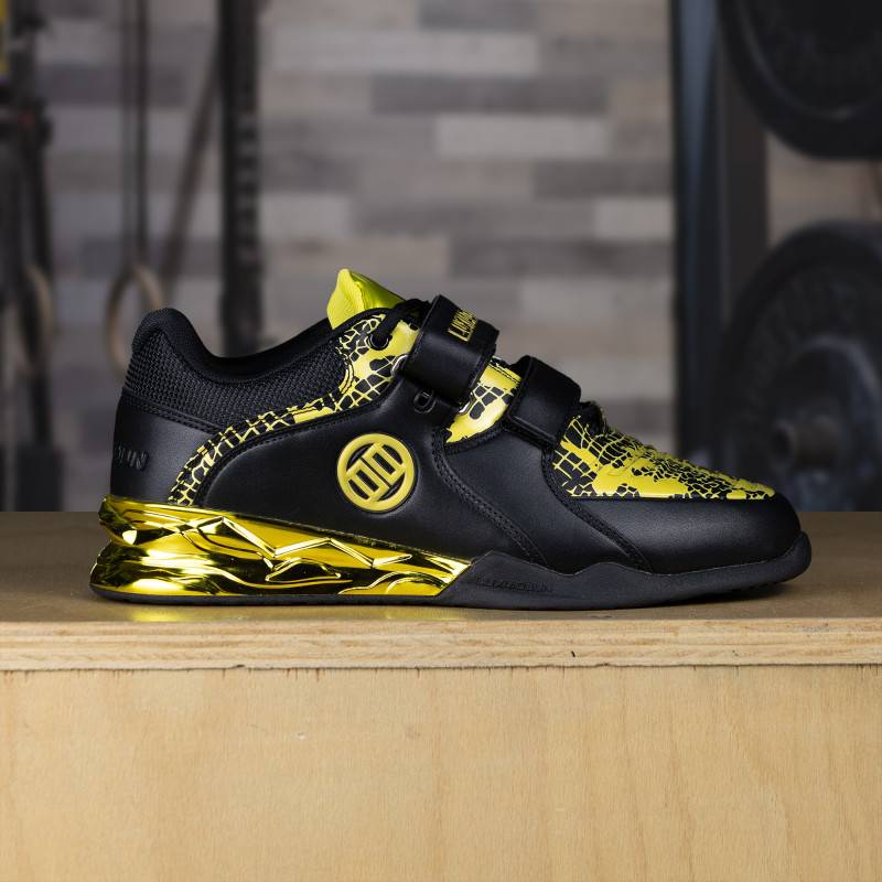 Gewichtheberschuhe LUXIAOJUN Professional - schwarz und gold