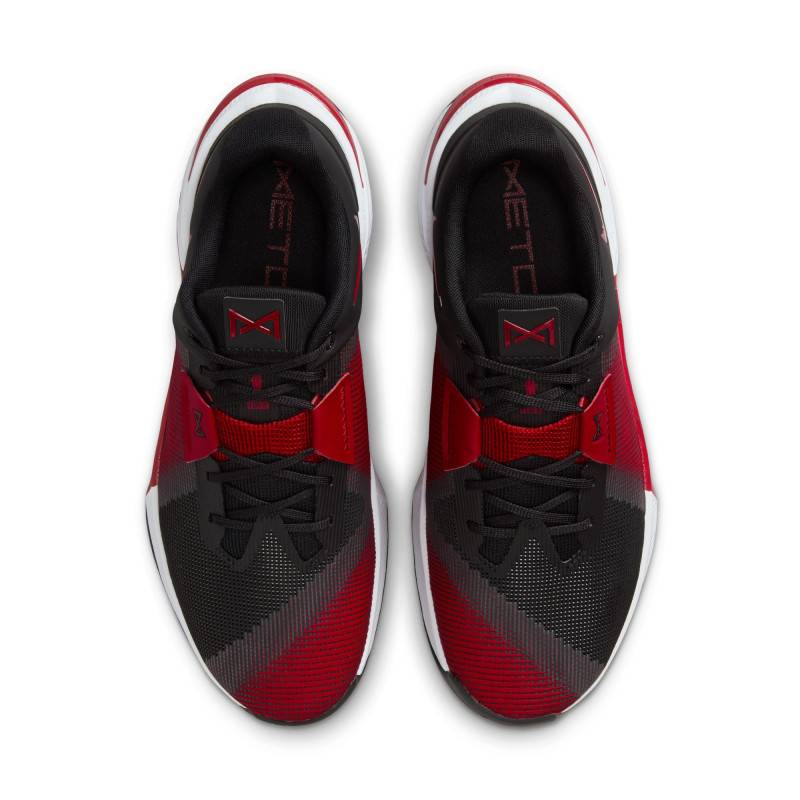 Mens CrossFit Shoes Nike Metcon 10 - Dark Red-Black-White