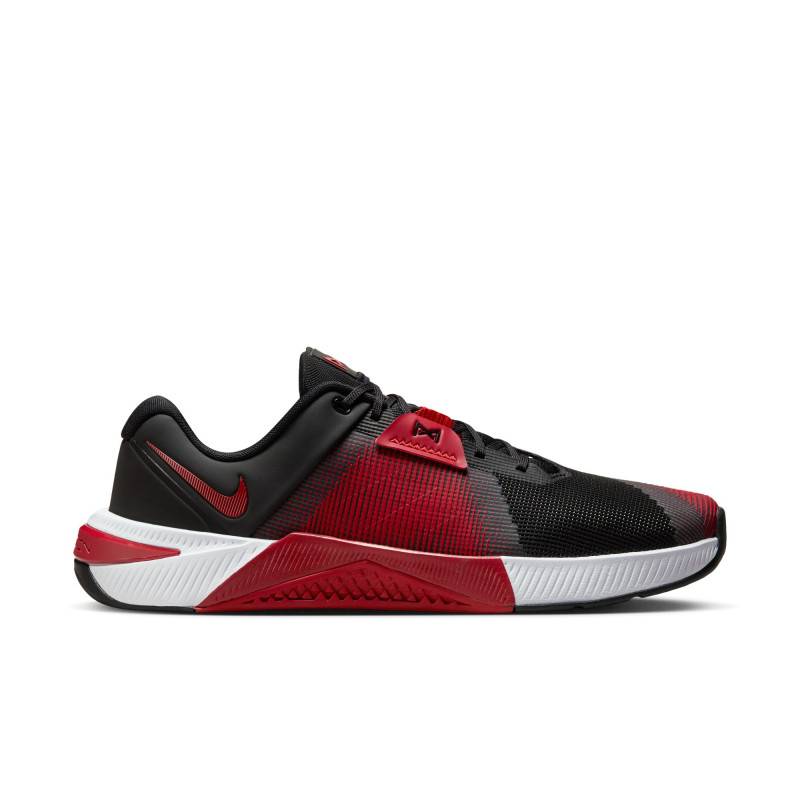 Mens CrossFit Shoes Nike Metcon 10 - Dark Red-Black-White