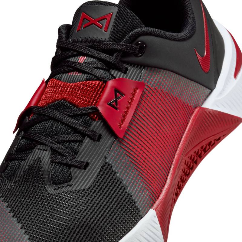 Mens CrossFit Shoes Nike Metcon 10 - Dark Red-Black-White