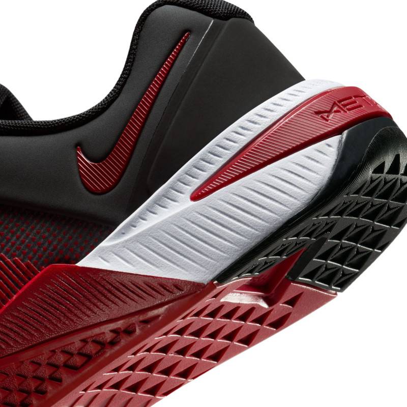 Mens CrossFit Shoes Nike Metcon 10 - Dark Red-Black-White