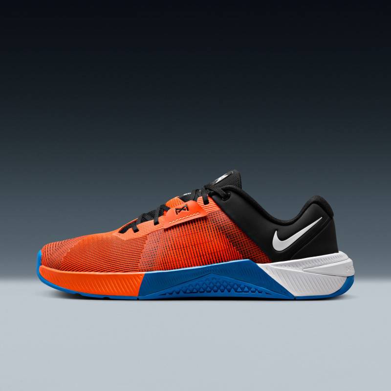 Herren CrossFit Schuhe Nike Metcon 10 - orange-blau-schwarz