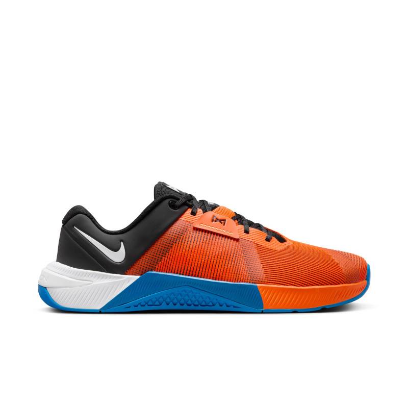 Mens CrossFit Shoes Nike Metcon 10 - orange-blue-black