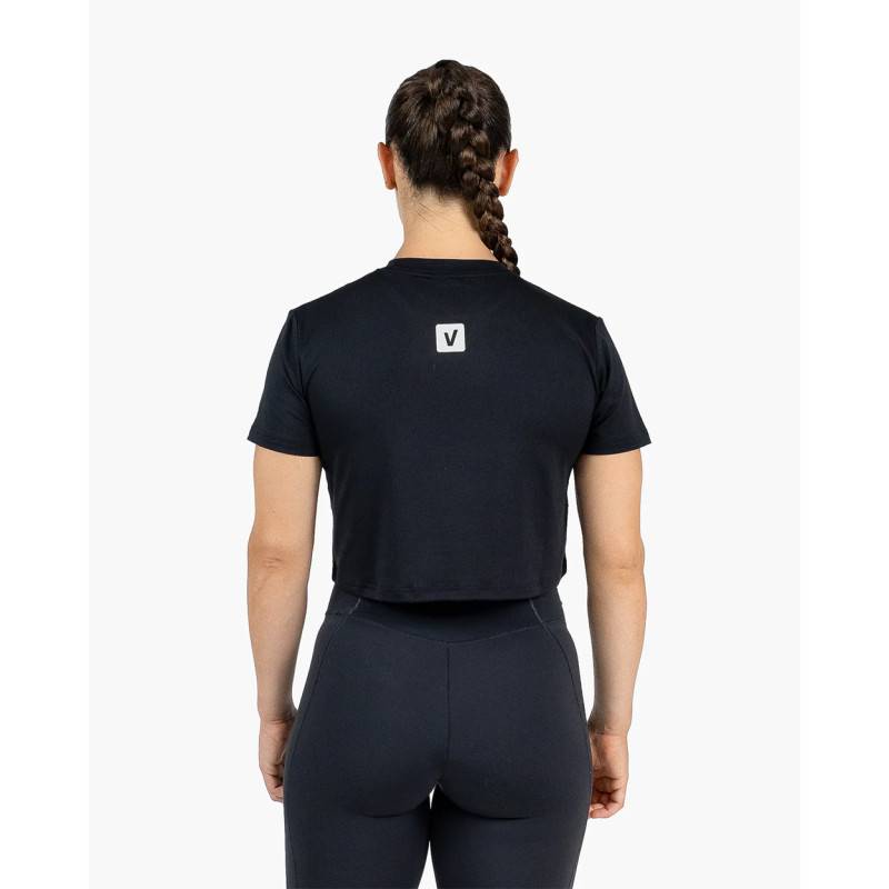 Womens crop t-shirt CrossFit Games 25 - black