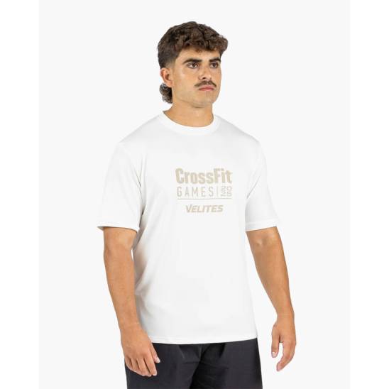 Velites tričko CrossFit Games 25 - bílé