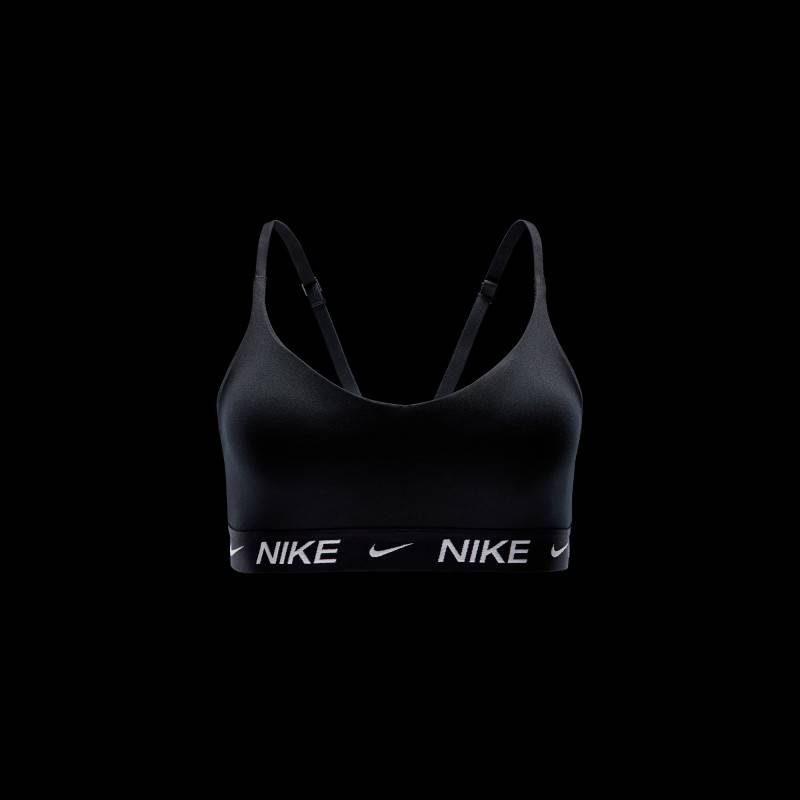 Nike Nike Indy Light Support Sport-BH für Damen - Schwarz/Weiß
