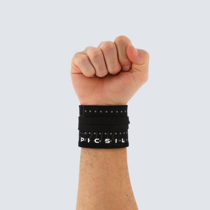 Picsil Wrist Reinforcers Cotton - Black