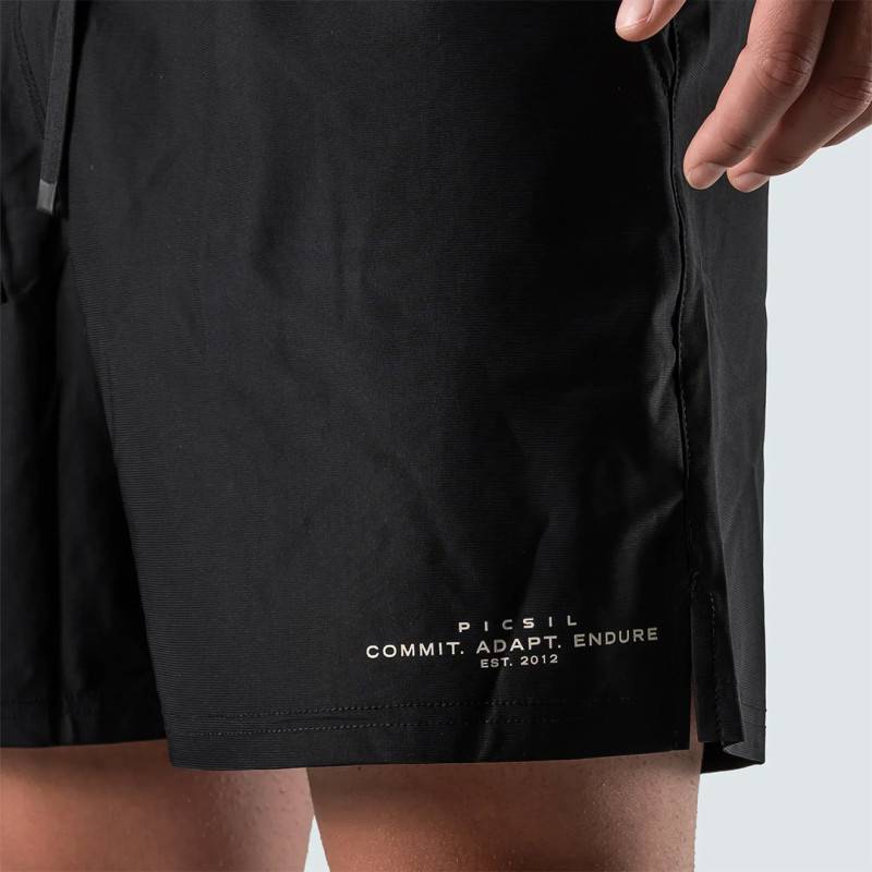 Picsil Essentials FY26 Shorts für Männer - Schwarz